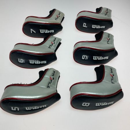 Wilson ウィルソン PROFILE プロファイル 5-9.P 6本 アイアンセット フレックスR カバー付