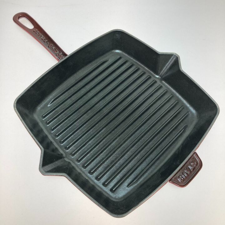 STAUB ストウブ アメリカンスクエアグリル グリルパン｜中古｜なんでもリサイクルビッグバン