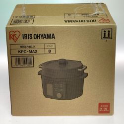 ◎◎ IRISOHYAMA アイリスオーヤマ 電気圧力鍋 2.2L KPC-MA2-B Sランク