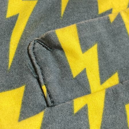  PEARLY GATES パーリーゲイツ ジョガーパンツ ストレッチパンツ イナズマ柄 ゴルフウェア サイズ1 055-6131512 グレー