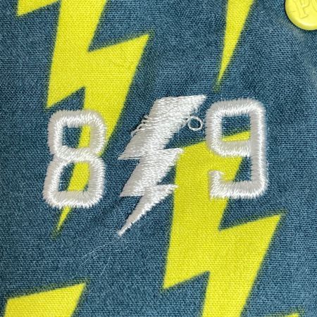  PEARLY GATES パーリーゲイツ ジョガーパンツ ストレッチパンツ イナズマ柄 ゴルフウェア サイズ1 055-6131512 グレー