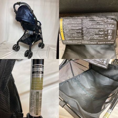  Combi コンビ ベビーカー スゴカル４キャス compact ヘッドサポート・頭部用エッグショックパッド欠品 ネイビー