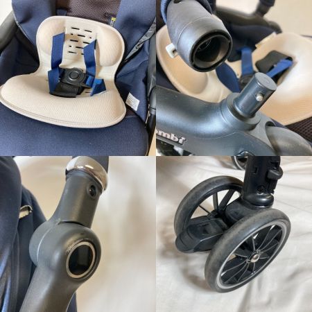  Combi コンビ ベビーカー スゴカル４キャス compact ヘッドサポート・頭部用エッグショックパッド欠品 ネイビー