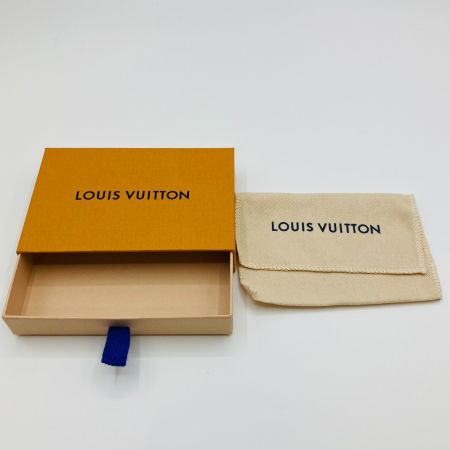  LOUIS VUITTON ルイヴィトン コリエ・モノグラム チェーン M00677 シルバー x ブラック 箱・布袋付