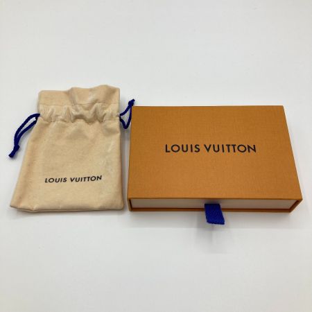  LOUIS VUITTON ルイヴィトン モノグラム チェーン ブレスレット M00687 シルバー x ブラック 箱・布袋付