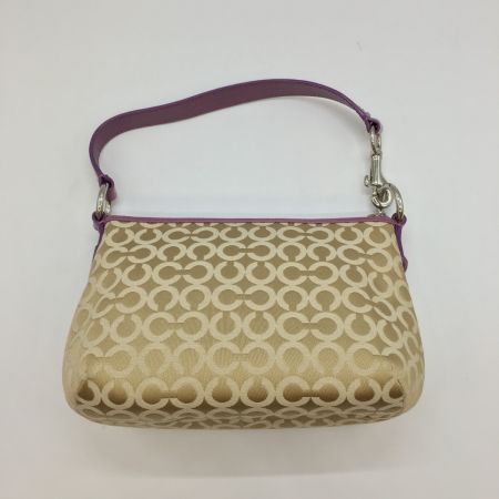  COACH コーチ オプアート フラワーアップリケ  42486