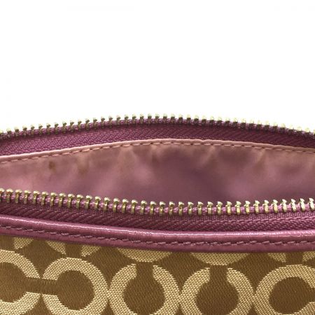  COACH コーチ オプアート フラワーアップリケ  42486