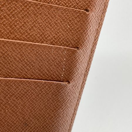  LOUIS VUITTON ルイヴィトン ポルト バルール カルト クレディ 札入れ 財布 M61823 ブラウン