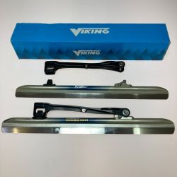 ◎◎ VIKING Sapphire サファイア ブレード 42-43 17インチ スラップスケート スピートスケート ねじ・バネ欠品 Dランク