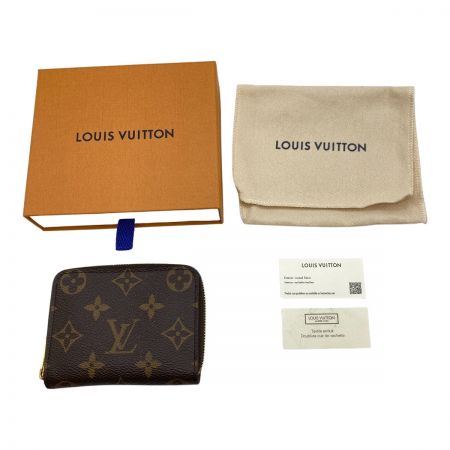  LOUIS VUITTON ルイヴィトン ジッピー・コイン パース 財布 コインケース 箱・布袋付 M60067 ブラウン