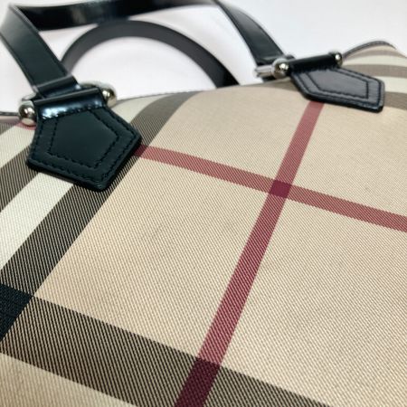  BURBERRY バーバリー ノバチェック柄 トートバッグ ベージュ