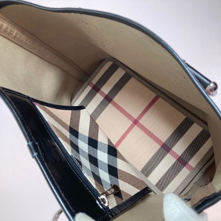  BURBERRY バーバリー ノバチェック柄 トートバッグ ベージュ
