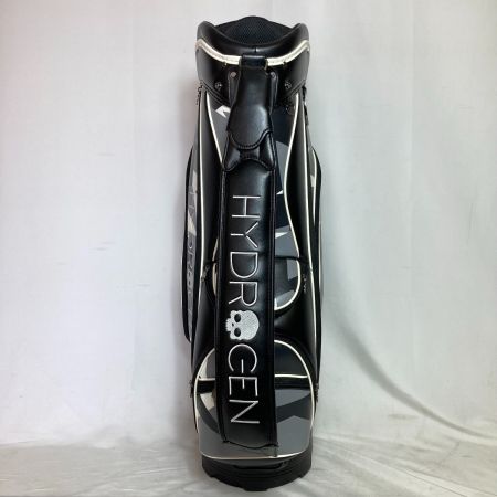  HYDROGEN ハイドロゲン キャディバッグ 9型 4.2kg 7分割 カモ柄 ブラック