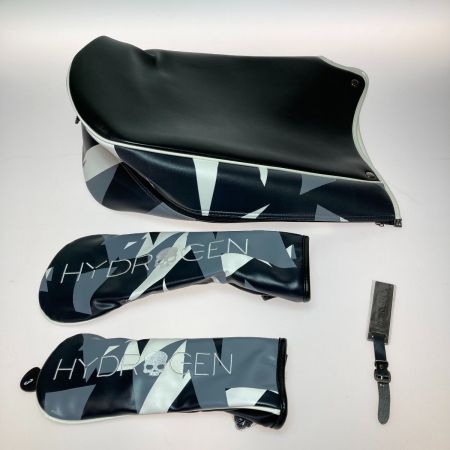  HYDROGEN ハイドロゲン キャディバッグ 9型 4.2kg 7分割 カモ柄 ブラック