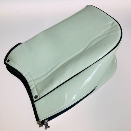  Psycho Bunny サイコバニー オールエナメル キャディバッグ PBMG0SC3 ホワイト