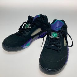◎◎ NIKE GOLF ナイキゴルフ ゴルフシューズ AIR JORDAN 5 Low 27cm CU4523-001 ブラックグレープ Cランク