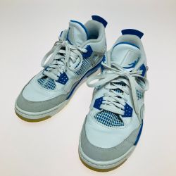 ◎◎ NIKE GOLF ナイキゴルフ ゴルフシューズ AIR JORDAN 4 27cm CU9981-101 ミリタリーブルー Cランク