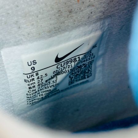  NIKE GOLF ナイキゴルフ ゴルフシューズ AIR JORDAN 4 27cm CU9981-101 ミリタリーブルー