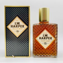 ◎◎ I.W.HARPER アイダブリューハーパー 12年 バーボン ウイスキー 750ml 43% 箱付 Nランク 未開栓