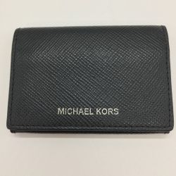 ◎◎ MICHAEL KORS マイケルコース  MENS  ビジネスカードホルダー　 36U9LGFD8L ブラック Bランク