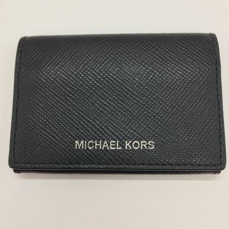  MICHAEL KORS マイケルコース  MENS  ビジネスカードホルダー　 36U9LGFD8L ブラック