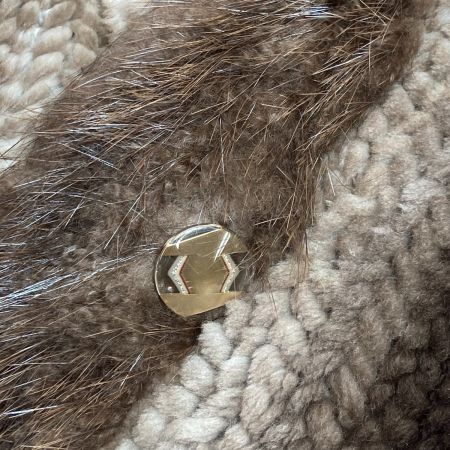  Altima 毛皮 ビーバー ショートコート フリーサイズ レディース NJ21871-BV ブラウン