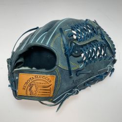 ◎◎ 久保田スラッガー 軟式 野球 グローブ 内野手用 右投げ 2017 オールスター 鳥谷着用レプリカモデル デニム調 Cランク