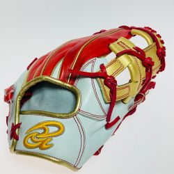 ◎◎ Donaiya 軟式 野球 グローブ 内野手用 2016 オールスター 山田哲人モデル DA2016 レッド x ホワイト x ゴールド Bランク