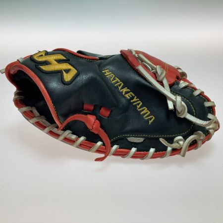  HATAKEYAMA 軟式 野球 グローブ キャッチャーミット 心 K-FIELD PRO-261 ブラック