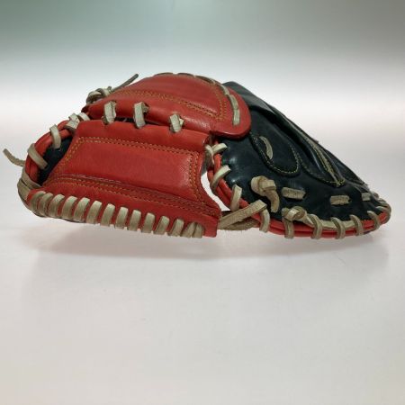  HATAKEYAMA 軟式 野球 グローブ キャッチャーミット 心 K-FIELD PRO-261 ブラック