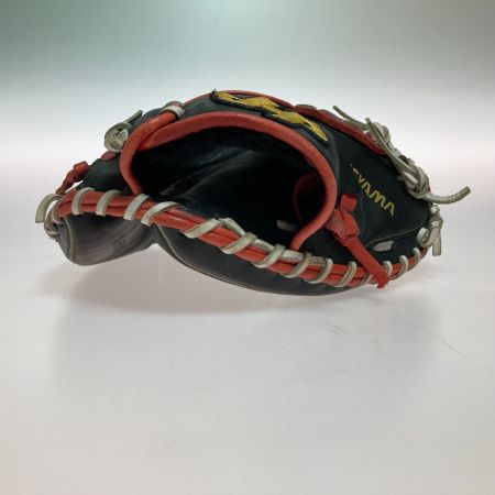  HATAKEYAMA 軟式 野球 グローブ キャッチャーミット 心 K-FIELD PRO-261 ブラック