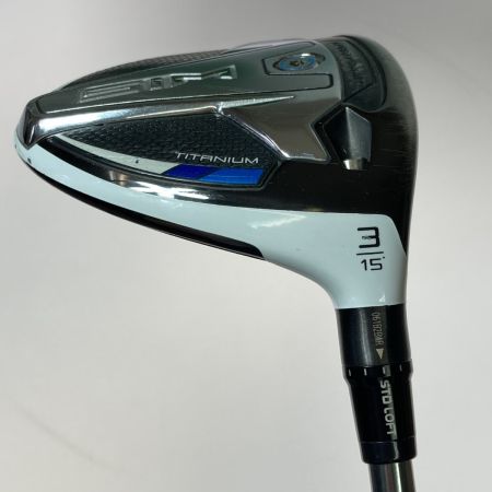  TaylorMade テーラーメイド SIM シム 3FW 15° フェアウェイウッド Diamana BF70 S カバー付 塗装剥げ補修跡有