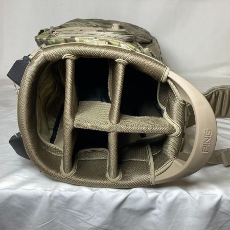  PING ピン HOOFER カモフラ柄 スタンドバッグ キャディバッグ 9型 5分割 2.6kg