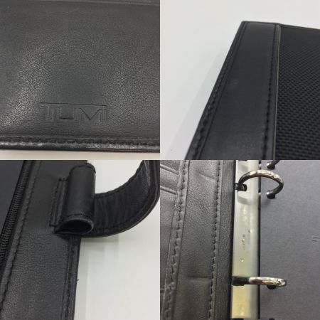  TUMI トゥミ ６穴システム手帳カバーのみ　汚れあり 中古品