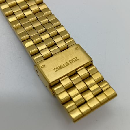  NIXON ニクソン アナログ 腕時計 THE TIME TRACKER McFLY クォーツ メンズ 本体のみ ゴールド