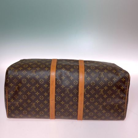  LOUIS VUITTON ルイヴィトン モノグラム キーポル 55 ボストンバッグ 旅行鞄 M41424 ブラウン