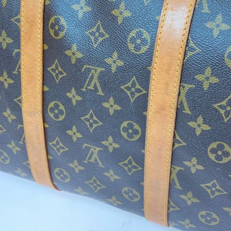  LOUIS VUITTON ルイヴィトン モノグラム キーポル 55 ボストンバッグ 旅行鞄 M41424 ブラウン