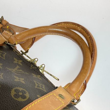  LOUIS VUITTON ルイヴィトン モノグラム キーポル 55 ボストンバッグ 旅行鞄 M41424 ブラウン