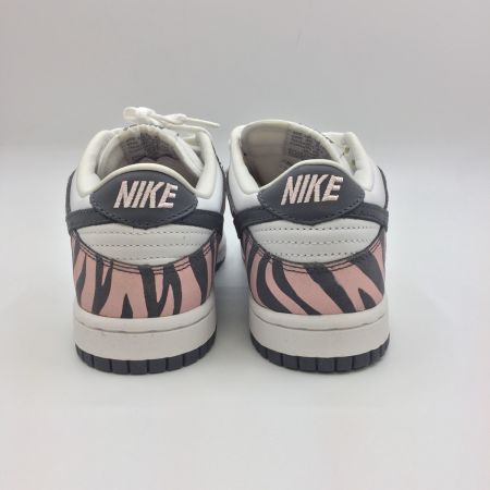  NIKE ナイキ DUNK LOW DAKTARI ピンク　ゼブラ柄　サイズ２４cm 中古品