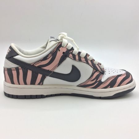  NIKE ナイキ DUNK LOW DAKTARI ピンク　ゼブラ柄　サイズ２４cm 中古品