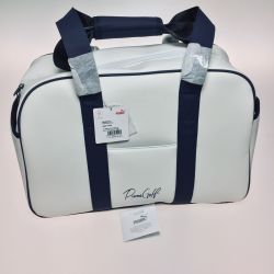 ◎◎ PUMA プーマ ユニセックス ゴルフ ベーシック ボストンバッグ 28L　 ホワイト 未使用品 Sランク
