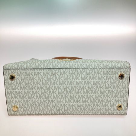  MICHAEL KORS マイケルコース HAMILTON サッチェル ミディアム MKシグネチャー 2WAYショルダーバッグ  35F1GHMS2S バニラ