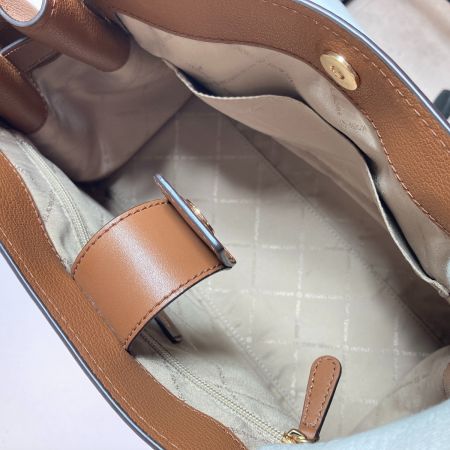  MICHAEL KORS マイケルコース HAMILTON サッチェル ミディアム MKシグネチャー 2WAYショルダーバッグ  35F1GHMS2S バニラ