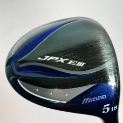 ◎◎ MIZUNO ミズノ JPX E III 5FW 18° フェアウェイウッド フレックスR カバー付 Cランク