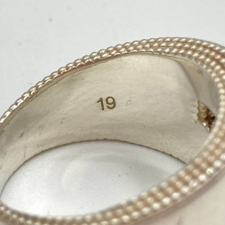  GUCCI グッチ インターロッキングG リング シルバー925 19号 指輪 479229