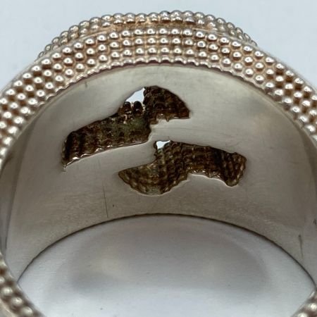  GUCCI グッチ インターロッキングG リング シルバー925 19号 指輪 479229