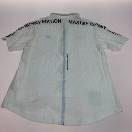  Master Bunny Edition マスターバニーエディション 半袖ポロシャツ　 ホワイト 中古品