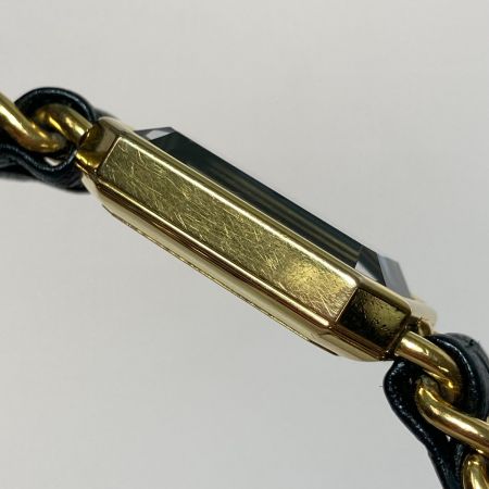  CHANEL シャネル プルミエール クォーツ レディース 腕時計 黒文字盤 ダメージ有