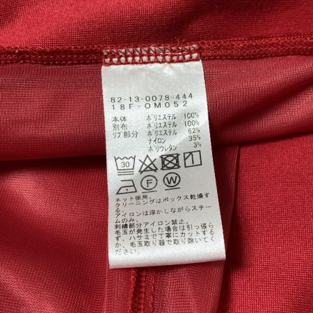  BEAMS GOLF ビームスゴルフ ハイネック ボタン付き半袖Tシャツ XL レッド