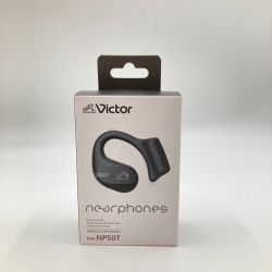 ◎◎ Victor ビクタ ワイヤレスイヤホン オープンイヤータイプ 耳掛け Bluetooth HA-NP50T ブラック 542 Sランク